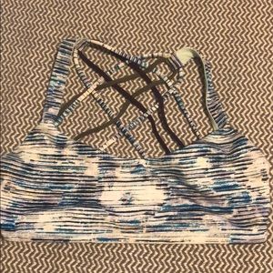Free to be wild bra lululemon size 10